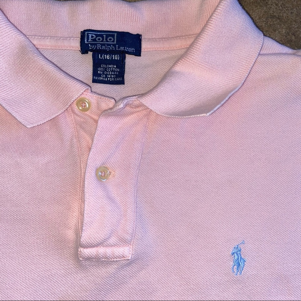 GUC - Polo Ralph Lauren Pink Polo Shirt - Picture 4 of 7